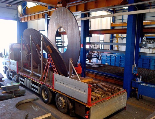 4500mm rings on a truck